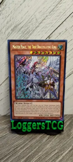 Yu-Gi-Oh! Master Peace The True Dracoslaying King / BLMM EN127 1st Edition NM - Image 1