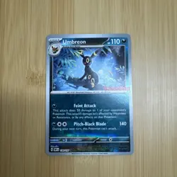 Umbreon 130/197 Gamestop Reverse Holo Stamped Promo Obsidian Flames Pokemon Card - Image 1