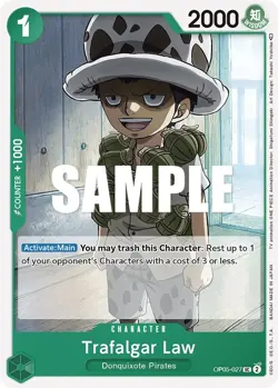 One Piece TCG | Trafalgar Law | OP05-027 | Awakening of the New Era | NM - Image 1