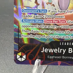 One Piece TCG OP15 -EB04 Jewelry Bonney Leader Alt Art EB04-001 NM - Image 5