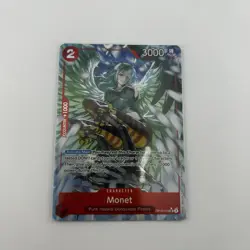 One Piece OP10-016 Monet Alt Art SR English Edition NM Pack Fresh - Image 1
