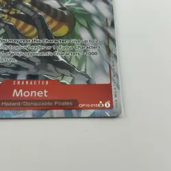 One Piece OP10-016 Monet Alt Art SR English Edition NM Pack Fresh - Image 2