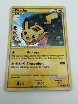 Pokemon TCG Black Star Promo Pikachu Holo Card HGS503 - Image 1