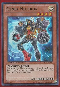 3x YuGiOh CT09-EN005 Genex Neutron Super Rare Card - Image 1