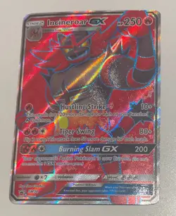 Incineroar GX - SM38 - S&M Full Art Holo Ultra Rare Promo Pokemon Card - LP - Image 3