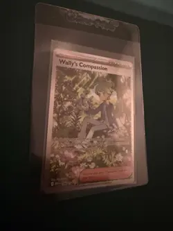 Pokemon TCG Mega Evolution Wally’s Compassion Trainer Card 186/132 Near Mint NM - Image 2