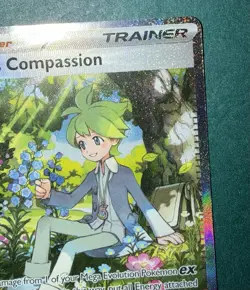Pokemon TCG Mega Evolution Wally’s Compassion Trainer Card 186/132 Near Mint NM - Image 4
