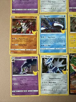 2021 Pokemon Celebrations 17 Card Lot Pikachu Professor Mew - Full Art & Holos - Image 5