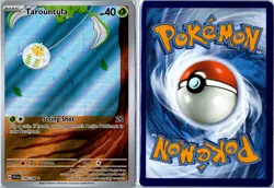 Pokemon Card - Tarountula 199/198 Scarlet & Violet Illustration Rare Near Mint - Image 3