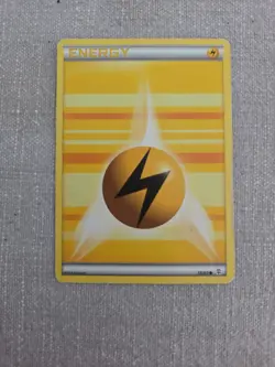 Pokemon TCG -￼ Electric ￼Energy Card - 78/83 - Non-Holo Common - XY Generations - Image 1