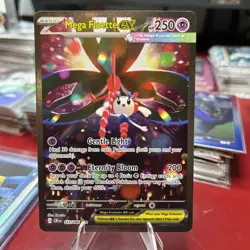 Mega Floette EX 117/086 SIR Chaos Rising Pokemon Trading Card - Image 1