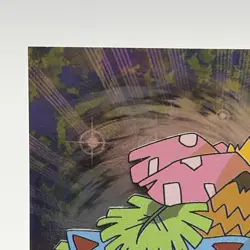 Pokemon Venusaur #03 Blue Logo Foil Prism Card Vintage Collectible NM 1999 - Image 2