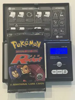 Pokemon Team Rocket 1st Edition Sealed Booster Pack 11 Cards - Image 5