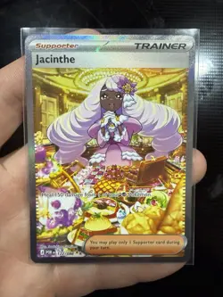 Jacinthe Full Art Rare Holo Trainer-Supporter Card POR 122/088 - Image 1