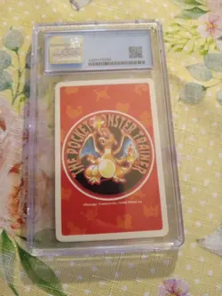 Growlithe Red Back Playing Card Queen of Clubs Pokemon Red Back - Image 2