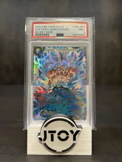 Dragon Ball Super Card Game Son Goku The Awakened Power TB1-097 SCR PSA 9 - Image 1