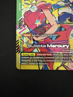 Gundam Card Game Suletta Mercury (GD04-085 R+) Phantom Aria - Image 4