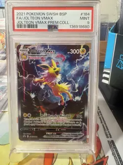 Jolteon VMAX SWSH184 SWSH: Sword & Shield Promo Cards Holo - Image 1