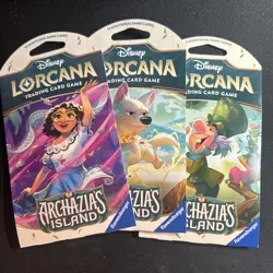 Disney Lorcana Trading Card Game Archazias Island Ravensburger {Qty:1 pack} - Image 5