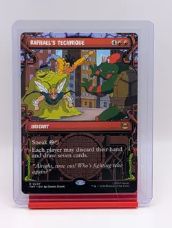 Raphael's Technique [Showcase] #237 Magic Teenage Mutant Ninja Turtles - Image 1