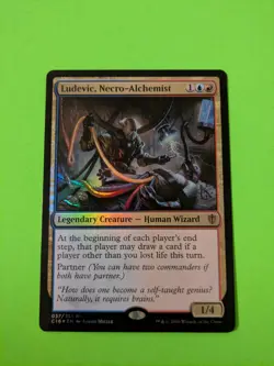 Ludevic, Necro-Alchemist C16 - Magic The Gathering MTG Collectible Card FOIL - Image 1
