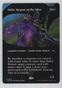 Sidisi Regent of the Mire (Borderless) Magic: Tarkir: Dragonstorm TDM #0341 - Image 1