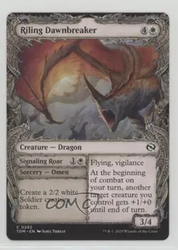 Showcase - Riling Dawnbreaker Magic: Tarkir: Dragonstorm TDM #0292 - Image 1