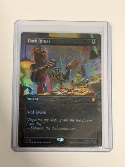 Dark Ritual (Borderless) Commander: Teenage Mutant Ninja Turtles Foil - Image 1