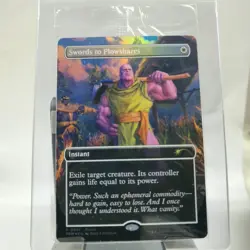 SWORDS TO PLOWSHARES PSA Magazine Promo THANOS 2026 Wizards Of The Coast MARVEL - Image 1