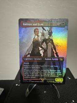 Balthier and Fran (0319) (Borderless) Final Fantasy Foil - Image 1
