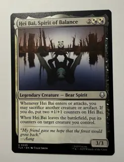 Hei Bai, Spirit of Balance - 0225 - Avatar: The Last Airbender TLA - MTG - NM - Image 1