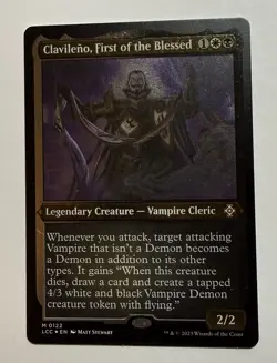 1x Clavileno, First of the Blessed (Display Commander) | FOIL Thick | LCC | MTG - Image 1