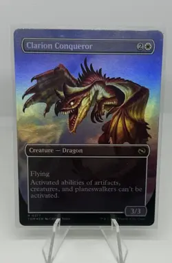 Clarion Conqueror (Borderless) Foil Magic: Tarkir: Dragonstorm TDM #0377 - Image 2