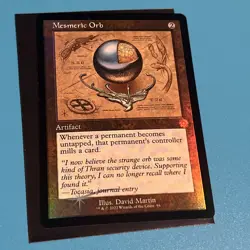 Mesmeric Orb The Brothers' War: Retro Frame Artifacts Foil - Image 1