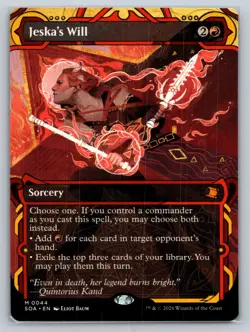 Jeska's Will (Borderless) Secrets Of Strixhaven Regular - Image 1
