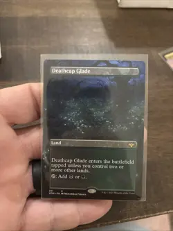 Deathcap Glade (Borderless) #281 (NM) Crimson Vow VOW Magic MTG - Image 1