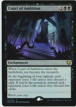 Court of Ambition 114 Rare Commander Legends Foil Near Mint - Image 2