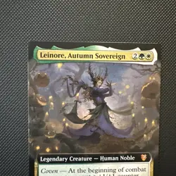 Leinore, Autumn Sovereign (Extended Art) 39 MTG COM: Innistrad: Midnight Hunt - Image 3