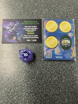 Ninja Turtles Shredder Spindown Legendary Limited Edition - TMNT MTG #394 /1599 - Image 2
