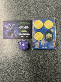 Ninja Turtles Shredder Spindown Legendary Limited Edition - TMNT MTG #394 /1599 - Image 3