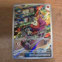 Pokemon Fuecoco 201/193 Sv02: Paldea Evolved Illustration Rare (NM) - Image 1