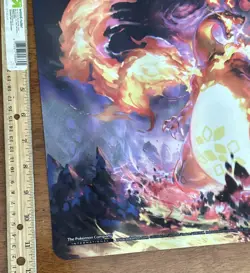 Pokemon Charizard Standard Playmat Rubber Non-Slip Pokemon TCG CCG - Image 2