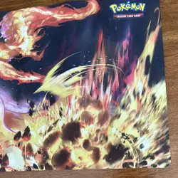 Pokemon Charizard Standard Playmat Rubber Non-Slip Pokemon TCG CCG - Image 4