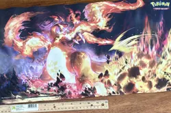 Pokemon Charizard Standard Playmat Rubber Non-Slip Pokemon TCG CCG - Image 5