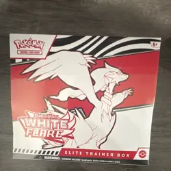 Pokemon TCG Scarlet & Violet White Flare Elite Trainer Box English 2025 Reshiram - Image 1