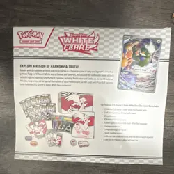 Pokemon TCG Scarlet & Violet White Flare Elite Trainer Box English 2025 Reshiram - Image 3