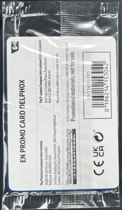 Delphox 013/086 Stamped Chaos Rising SEALED Cosmos Holo Promo Pokemon - Image 2