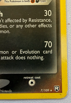 Dark Marowak 7/107 EX Team Rocket Returns Rare Regular Pokemon Card - Image 4