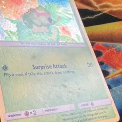Caterpie 1/12 Holo MCDONALDS 2019 Moderate Play Pokemon Card - Image 5