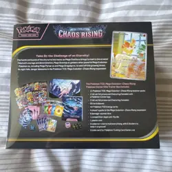 Pokemon Chaos Rising - Pokemon Center Elite Trainer Box ETB - Brand New Sealed - Image 2